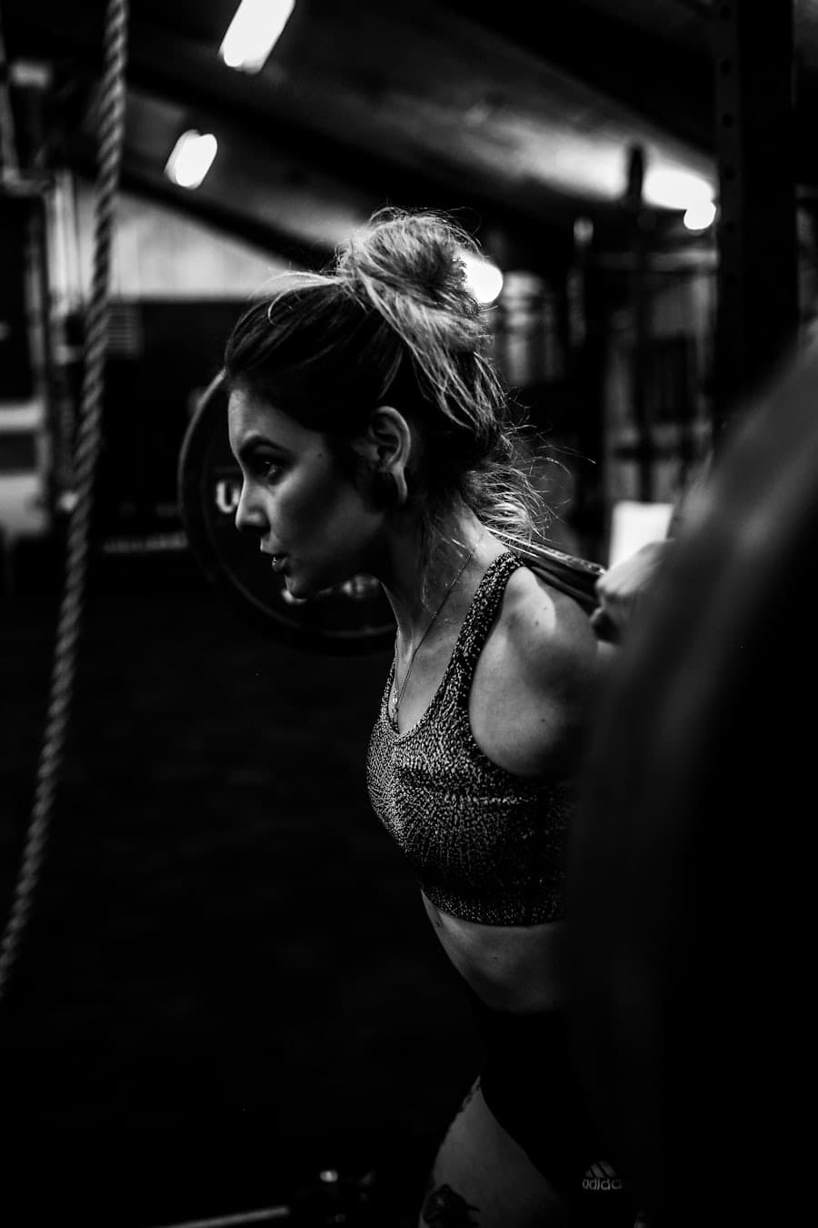 Athlete at work